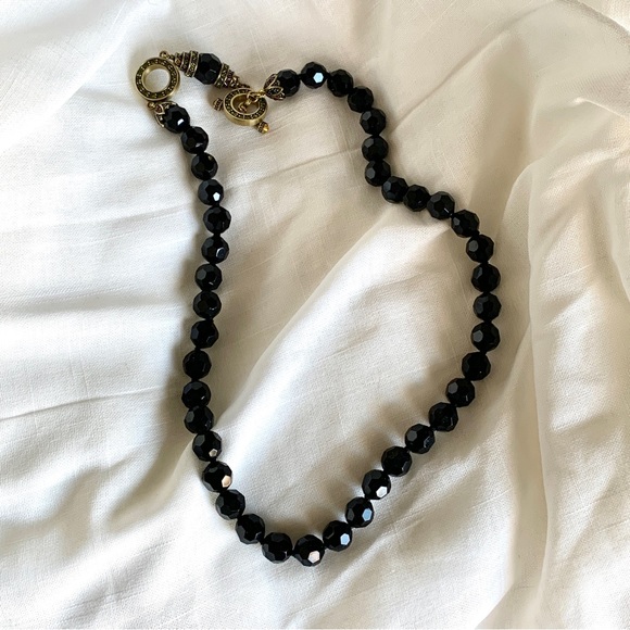 Heidi Daus Double Necklace and Earring Set Estate Jewelry Vintage Heidi Daus - Picture 7 of 10